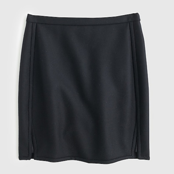 J Crew black wool mini skirt - Picture 1 of 5